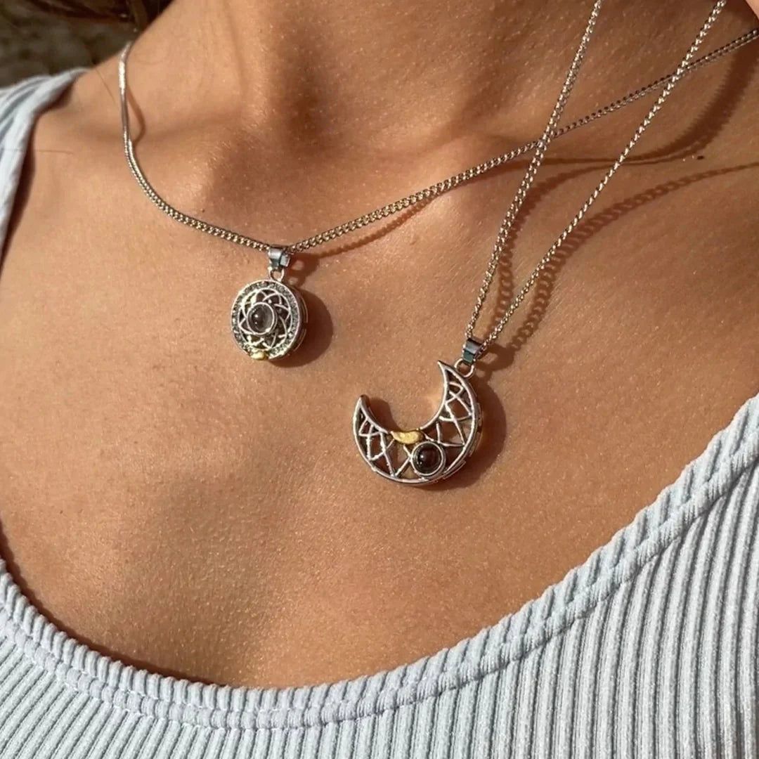 COLLAR LUNA Y SOL