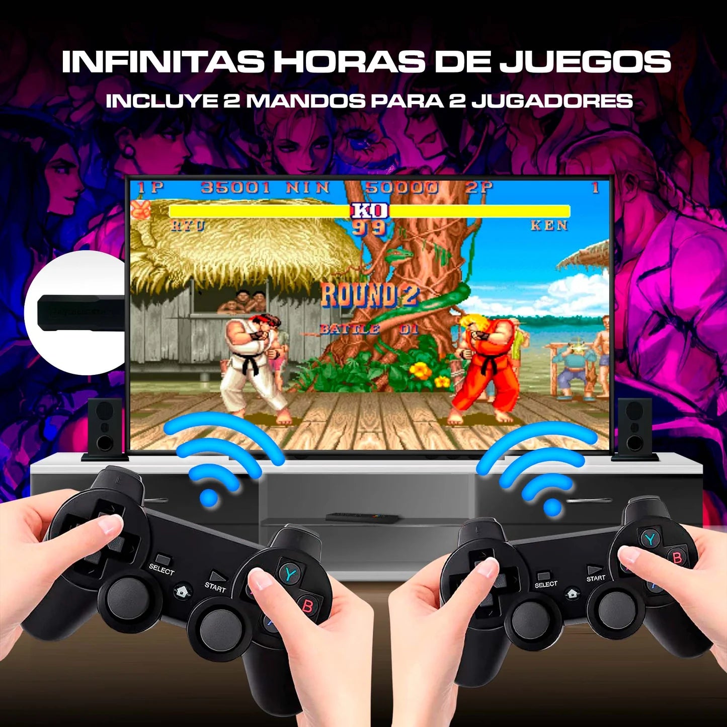 CONSOLA DE VIDEOJUEGOS X2 PLUS