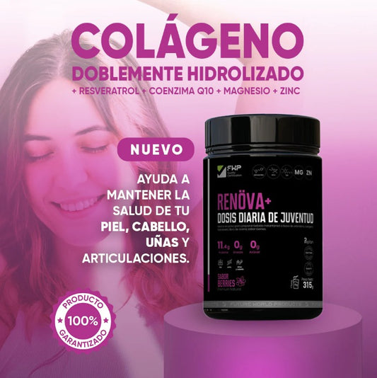 RENÖVA PLUS - COLAGENO HIDROLIZADO DOSIS DE JUVENTUD